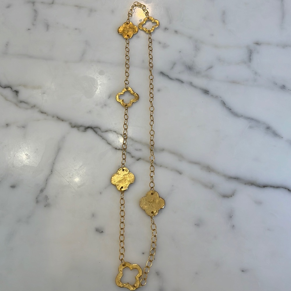 Gold necklace
